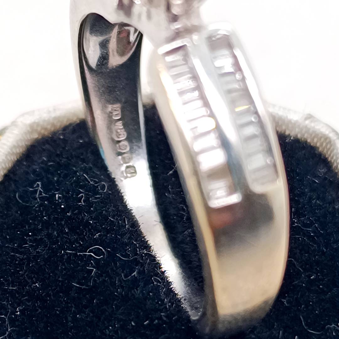 Diamond and White Gold Ring