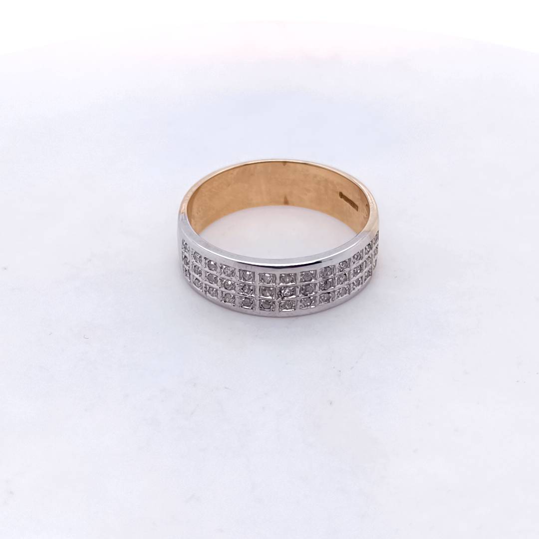 Diamond & Gold Eternity Ring