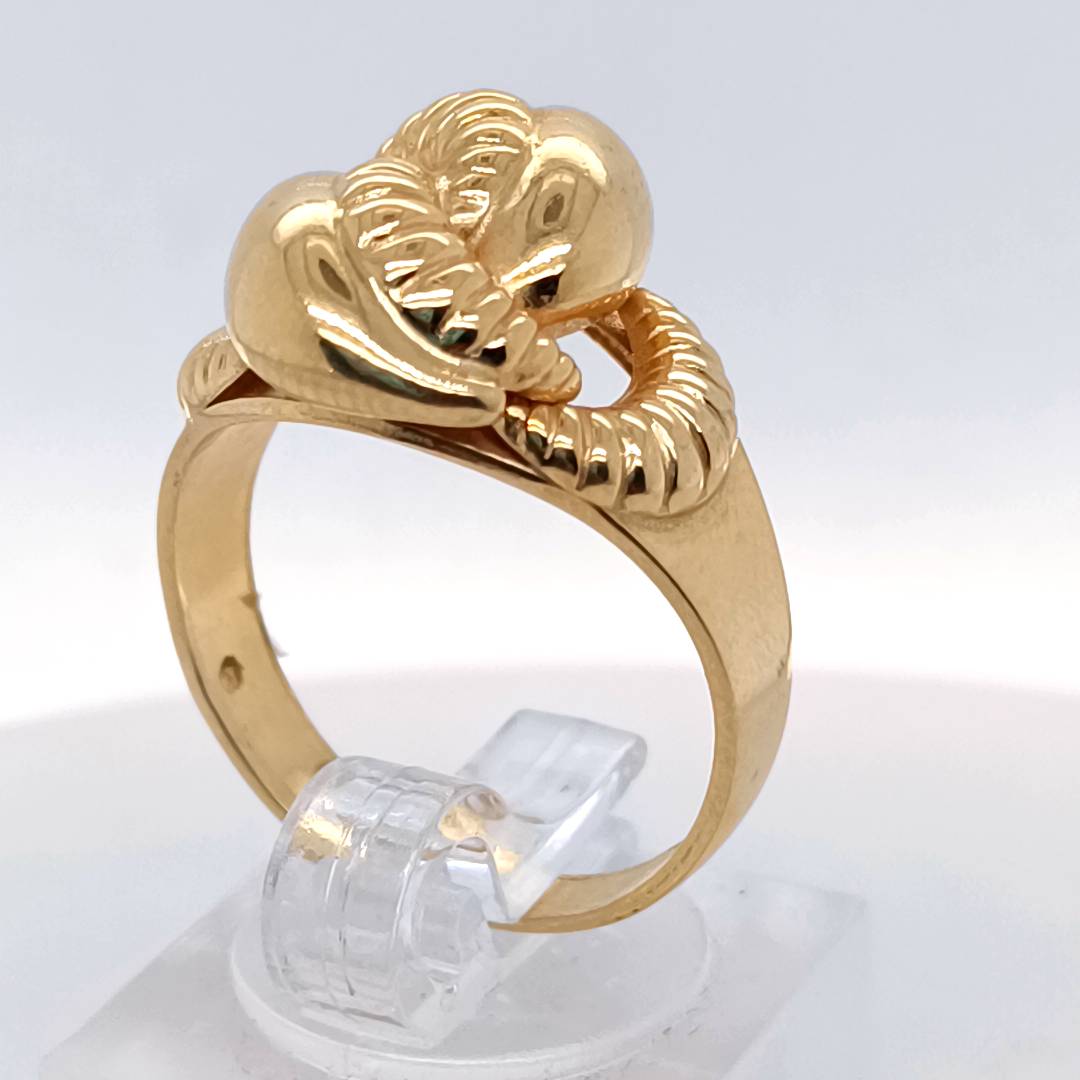 Knot 18 k Yellow Gold Ring