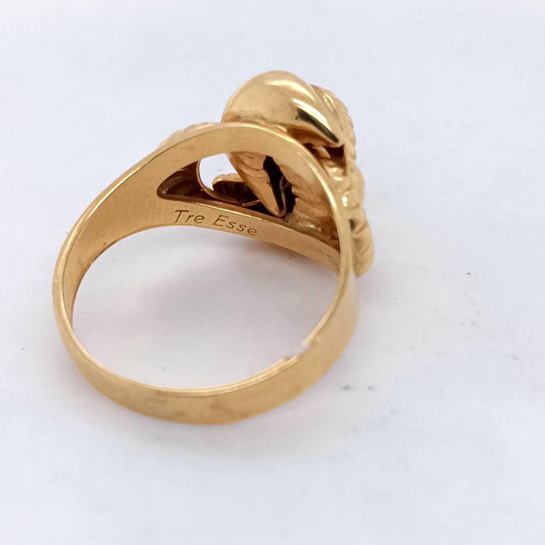 Knot 18 k Yellow Gold Ring