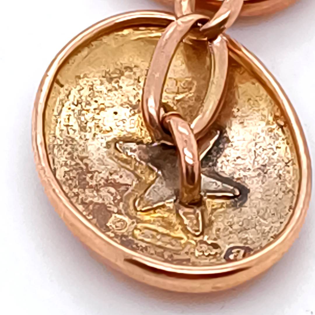 Rose Gold Vintage Cufflinks