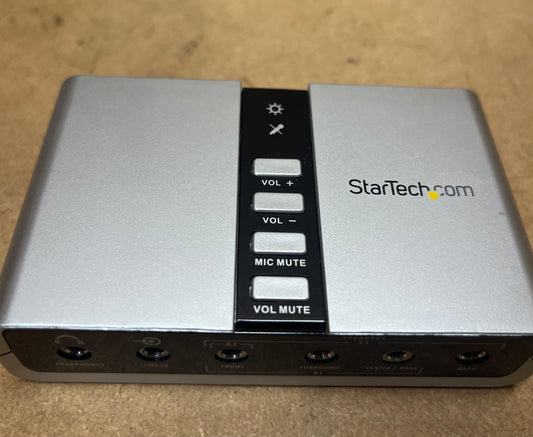 Startech usb external sound card