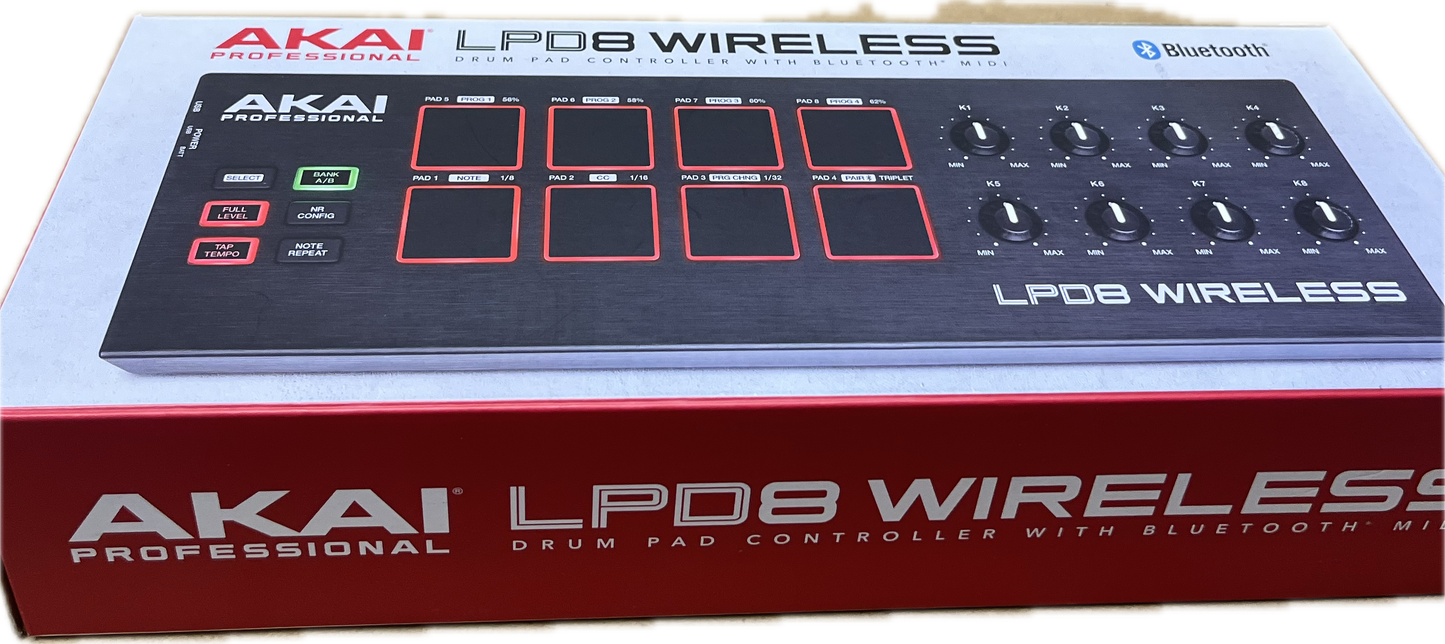 Akai LPD8 wireless drum pad