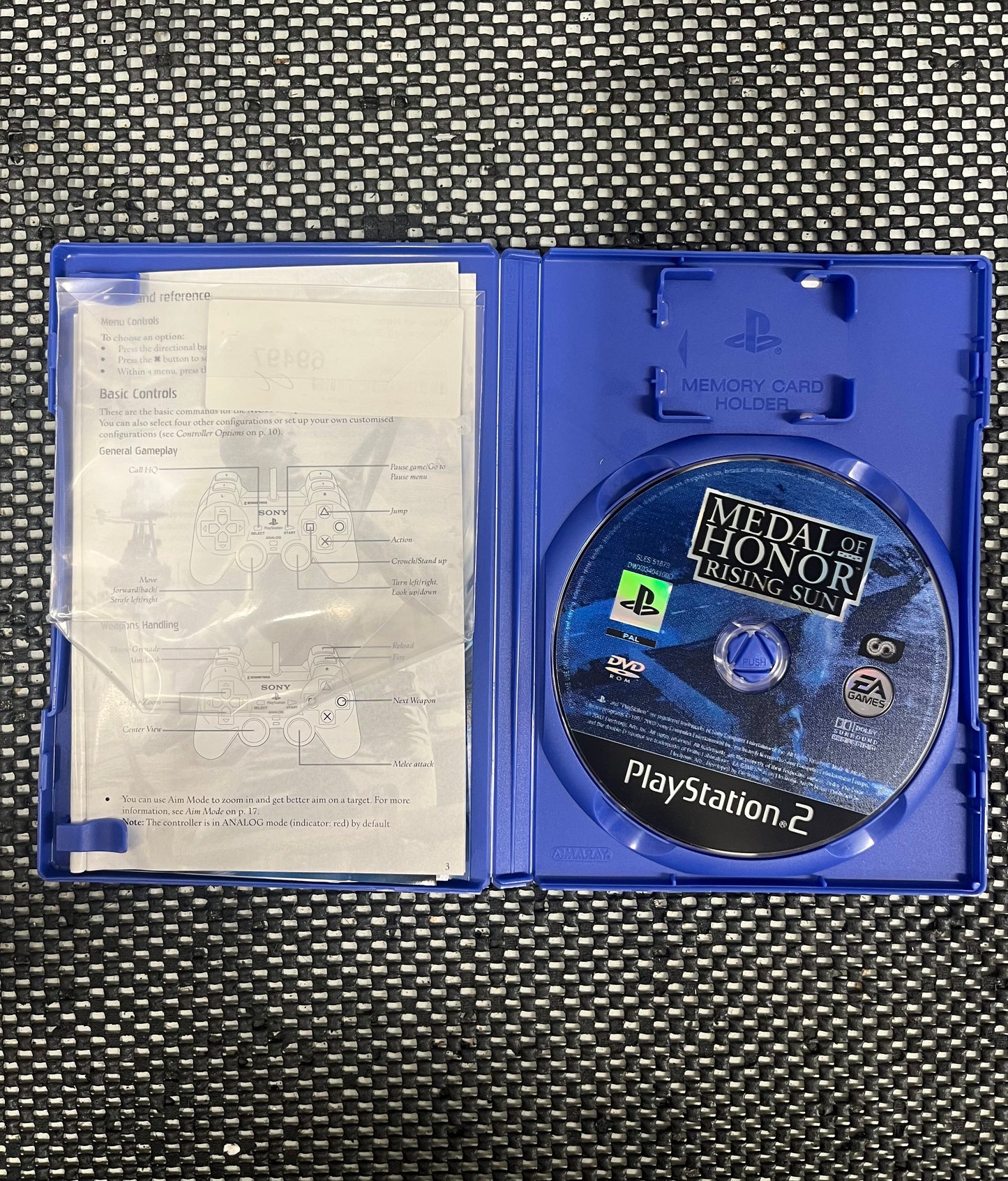 Medal Of Honor Rising Sun PS2