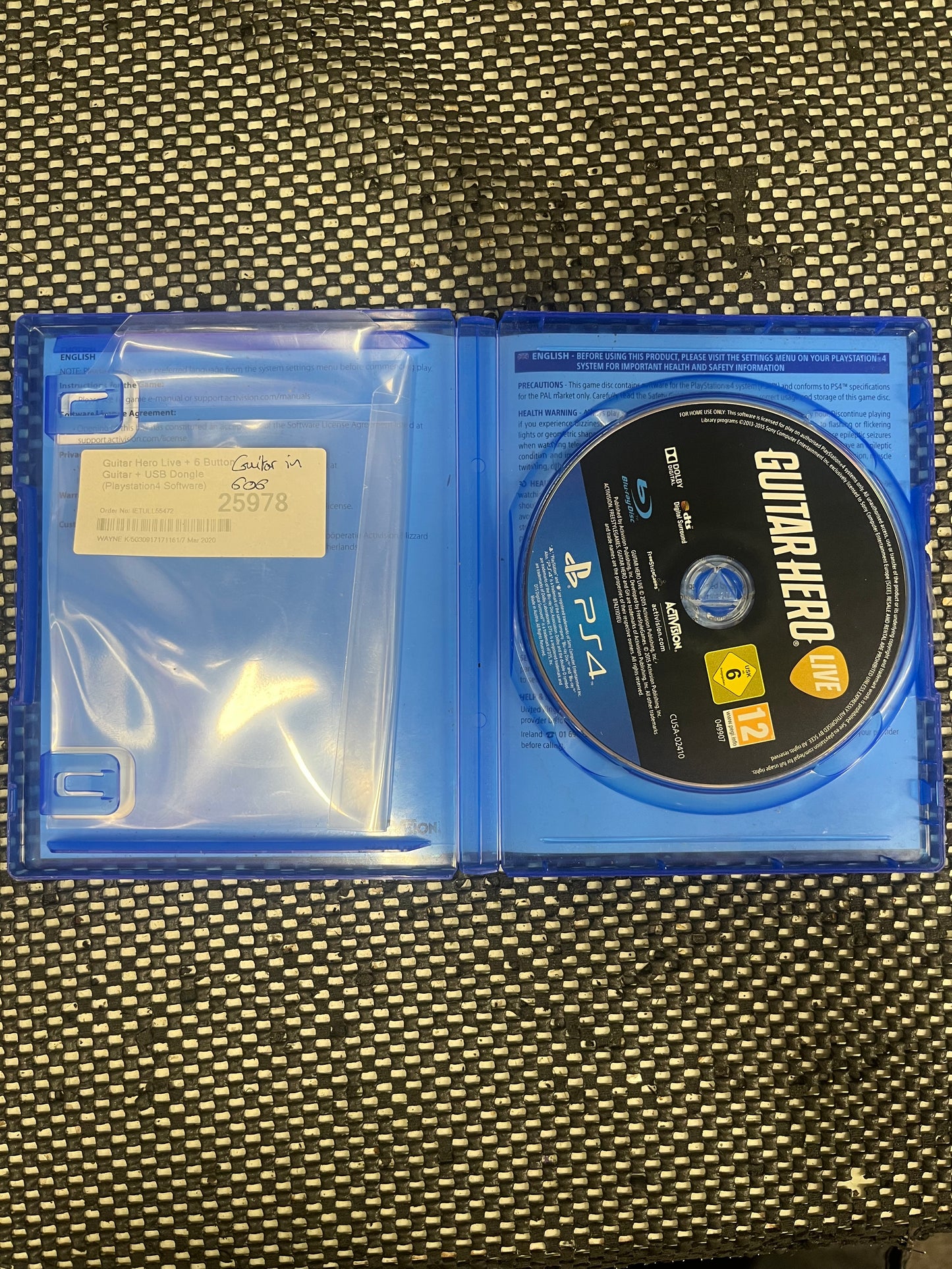 Guitar Hero Live PS4