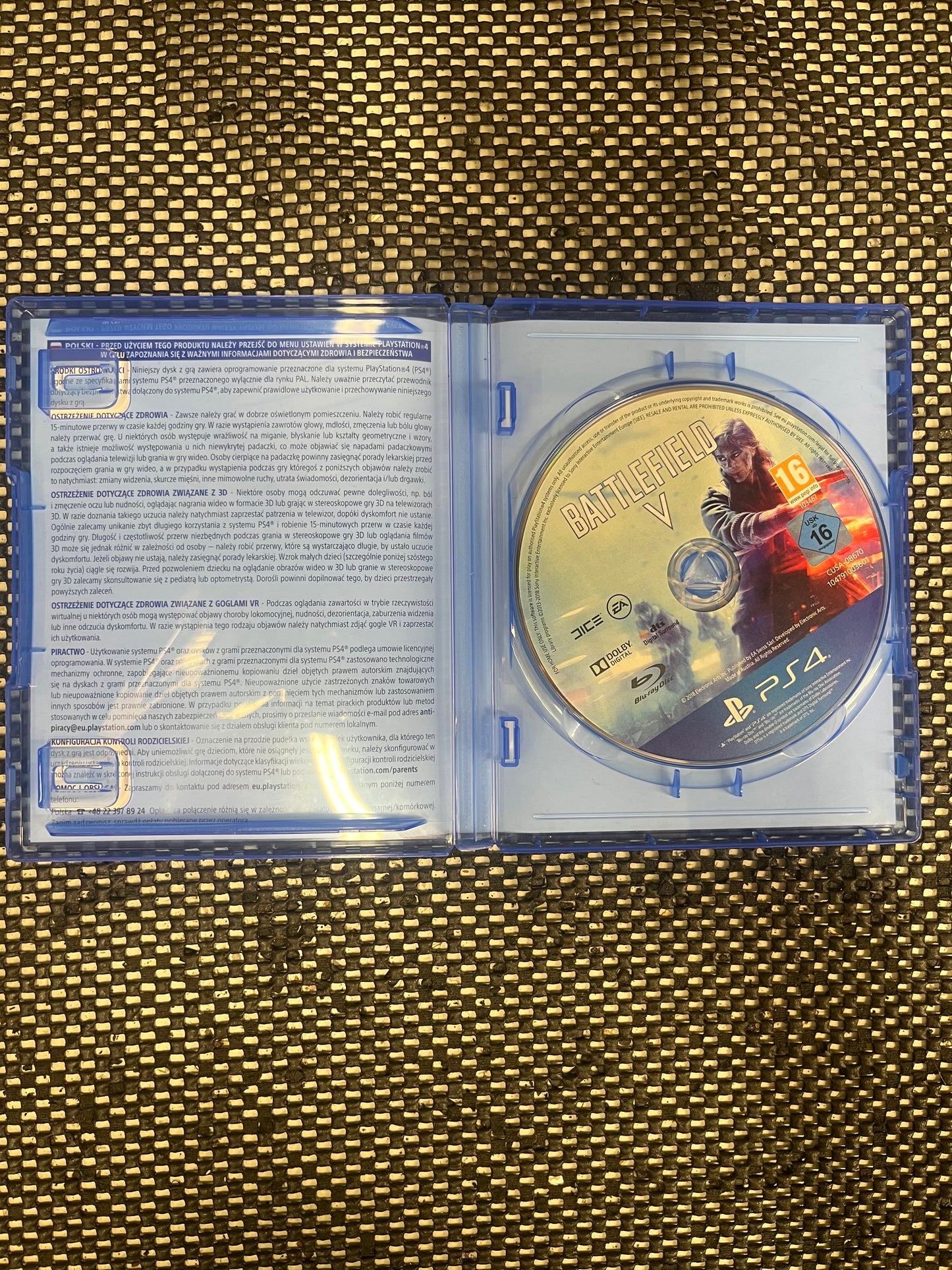 Battlefield V PS4 Polska Wersia