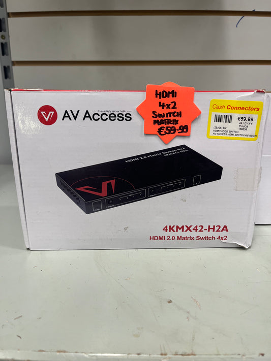 HDMI 2.0 Matrix Switch 4x2