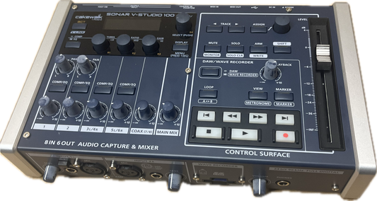 Sonar v-studio 100 portable music production studio