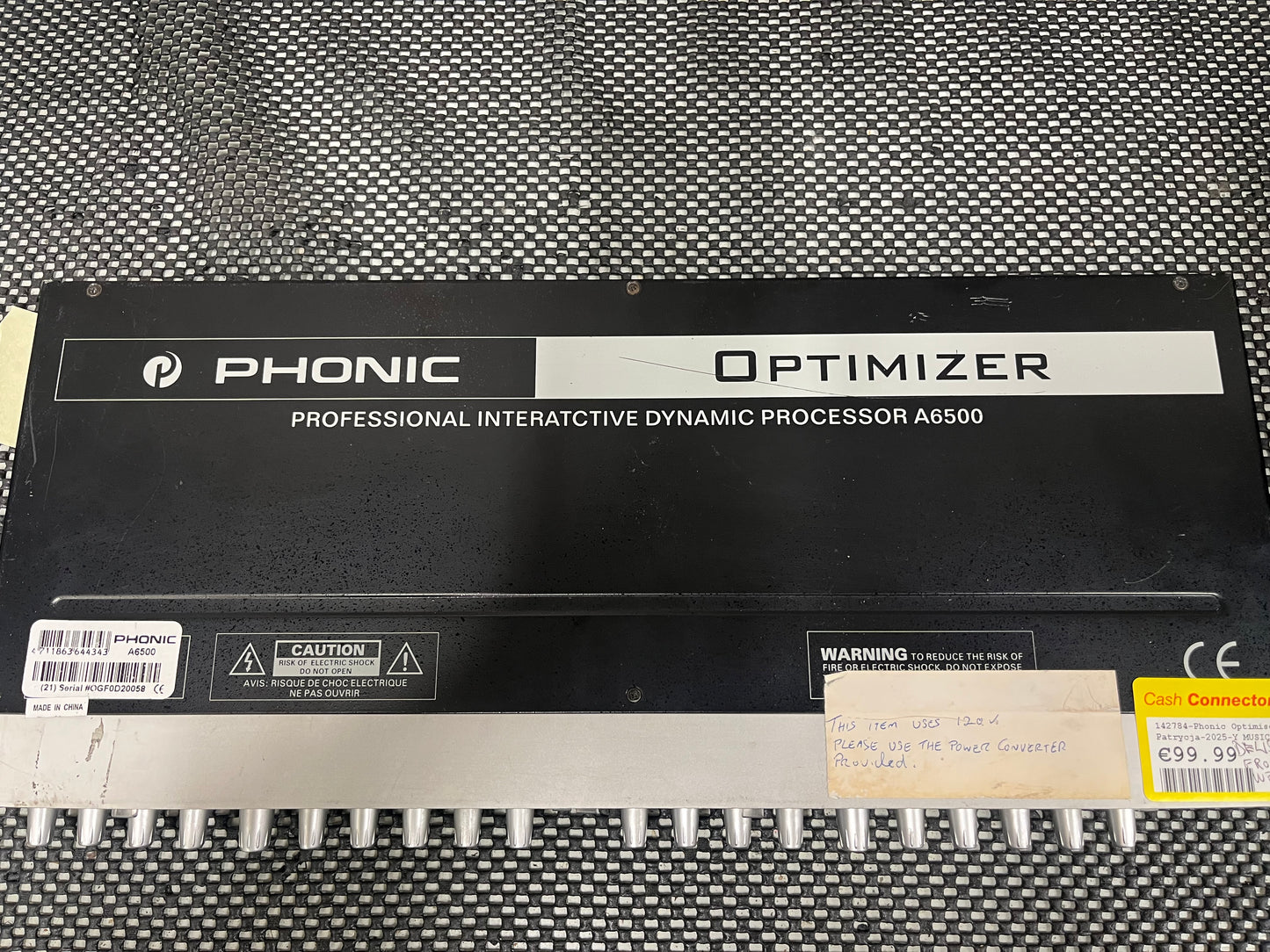 Phonic Optimizer A6500 Compressor