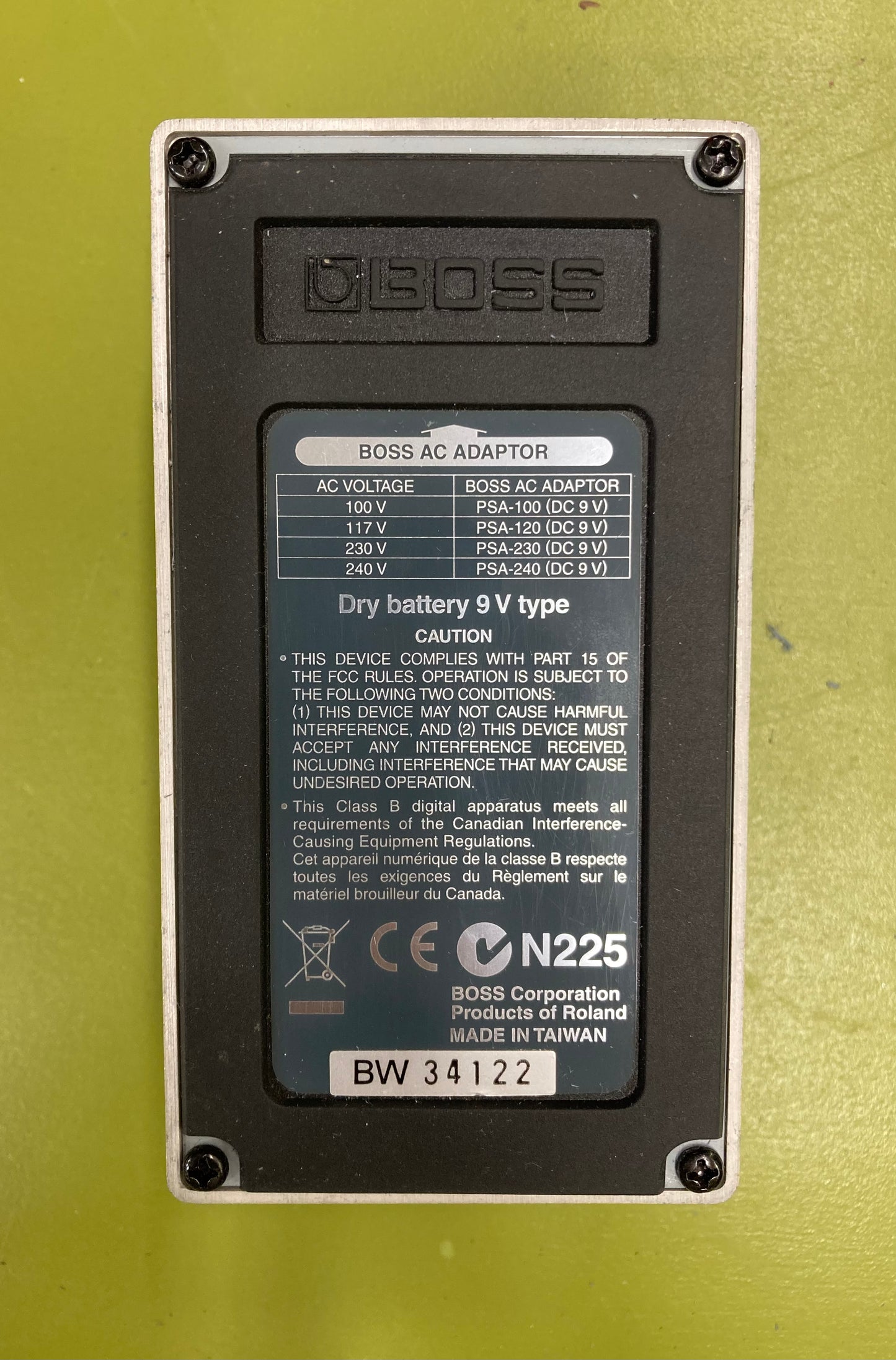 Boss Bassman FBM-1 ‘59 pedal
