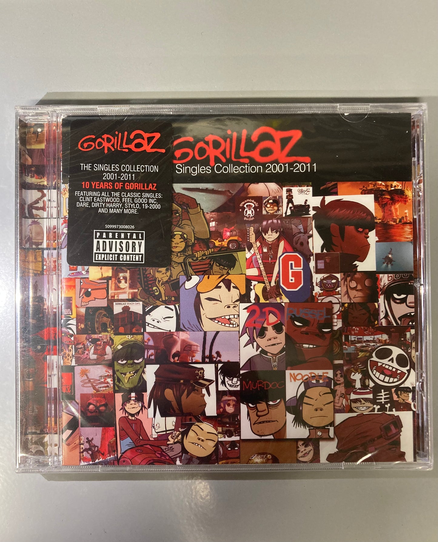 Gorillaz The Singles Collection 2001-2011