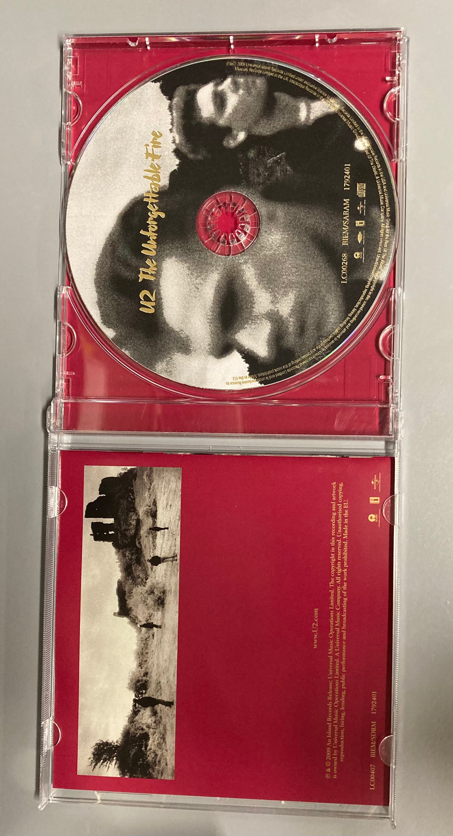 U2 - The unforgettable fire