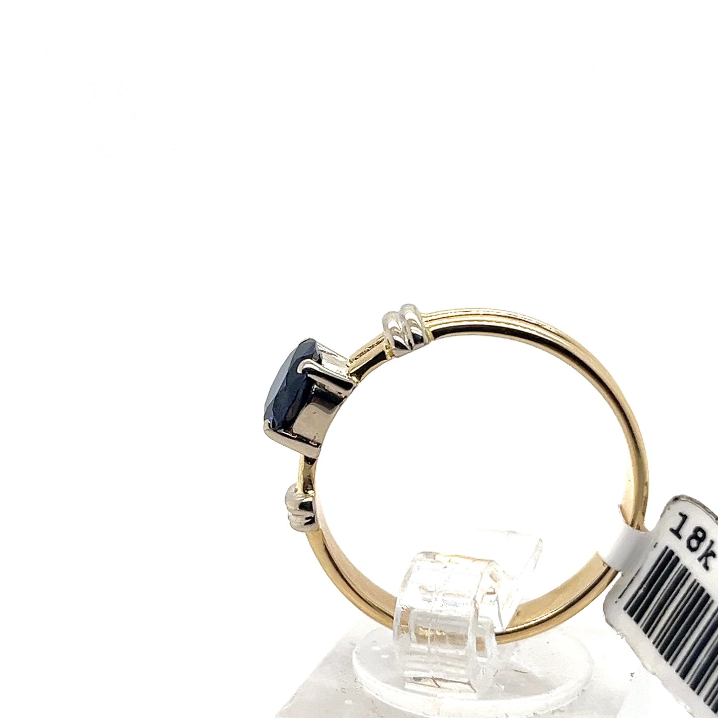 Sapphire Solitare Ring