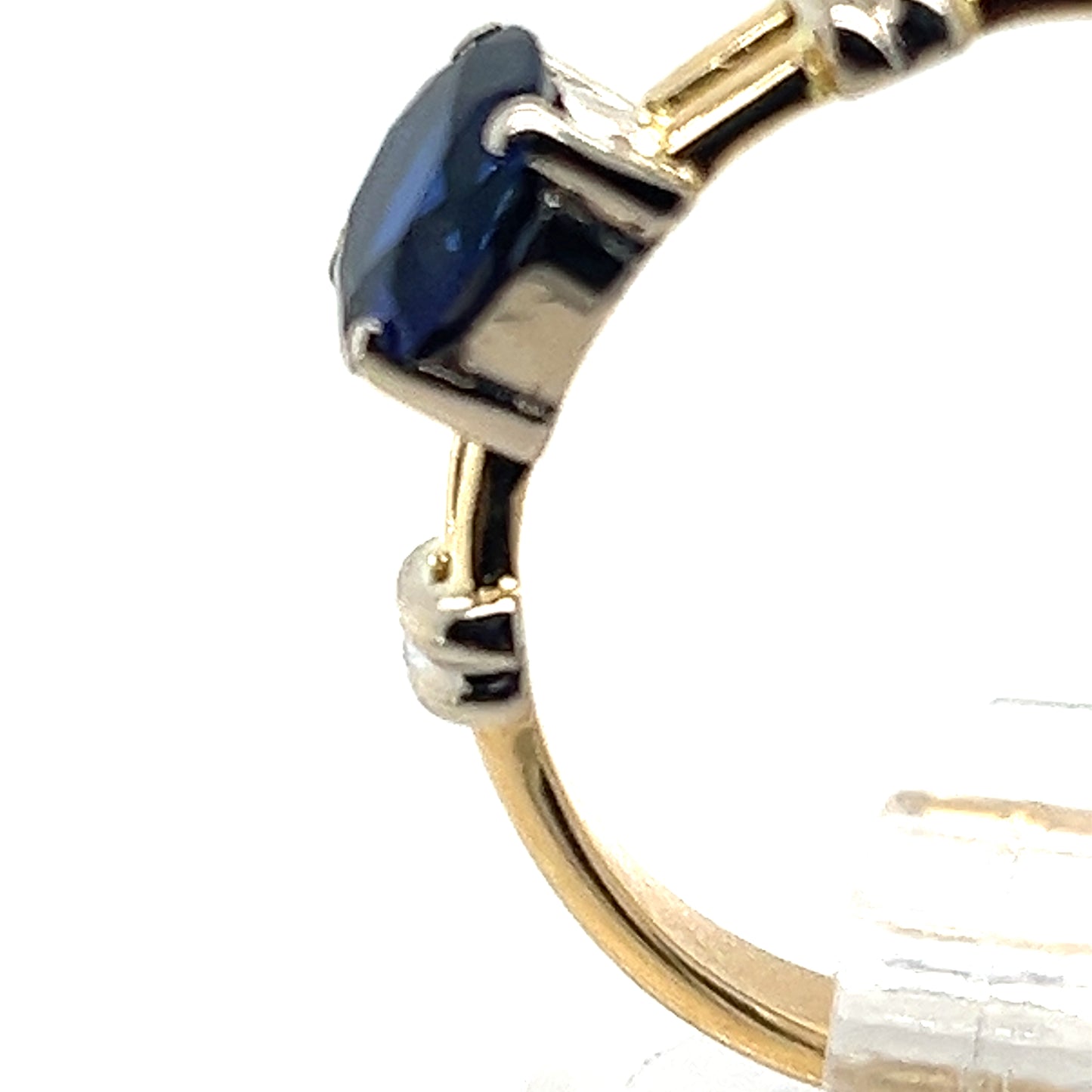Sapphire Solitare Ring