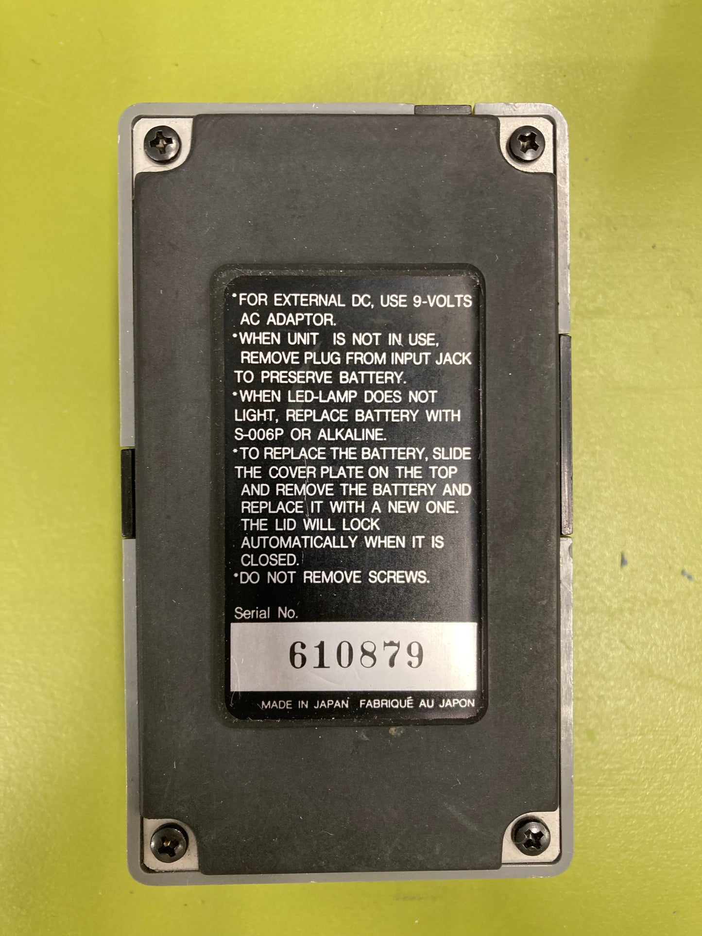 Vision Flanger FL-1 pedal