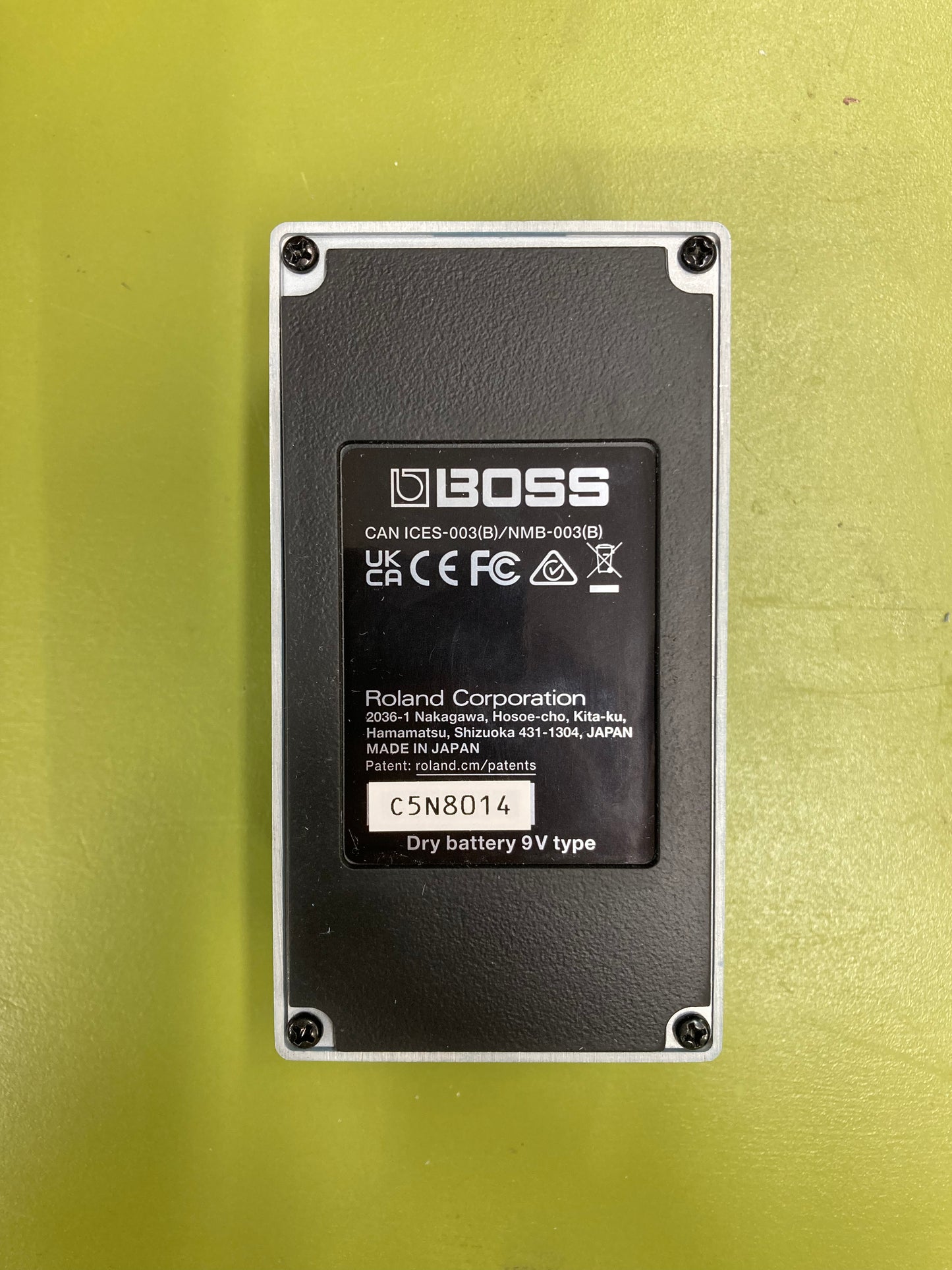 Boss Chorus CE-2w pedal