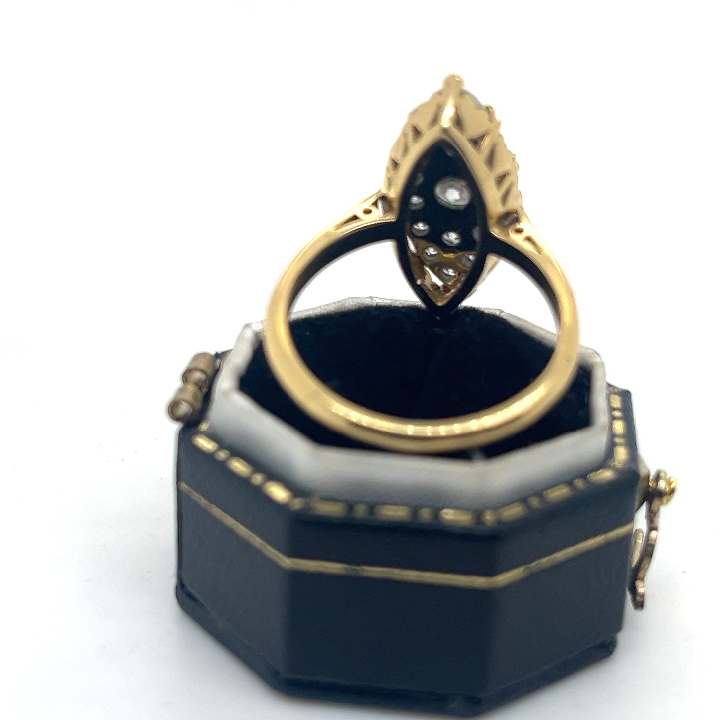 Diamond Ring , 18k Yellow Gold