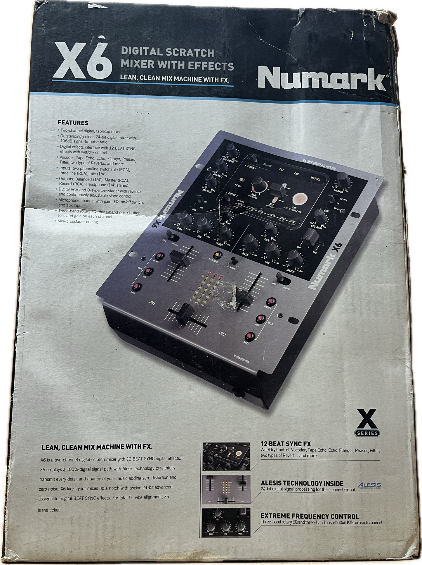 Numark digital scratch mixer
