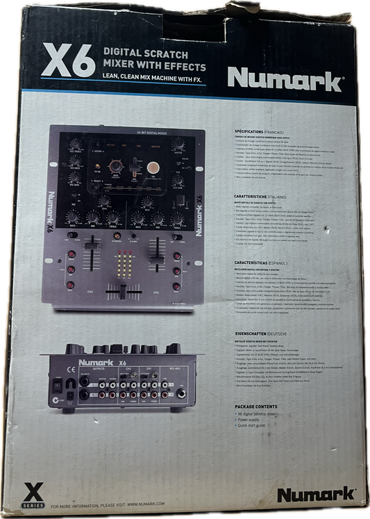 Numark digital scratch mixer