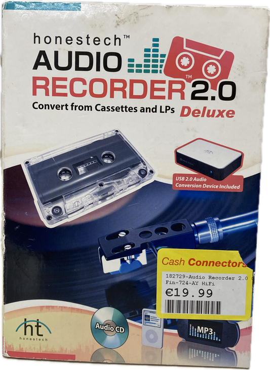 honestech™
AUDIO TM RECORDER 2.0 Convert from Cassettes and LPs Deluxe