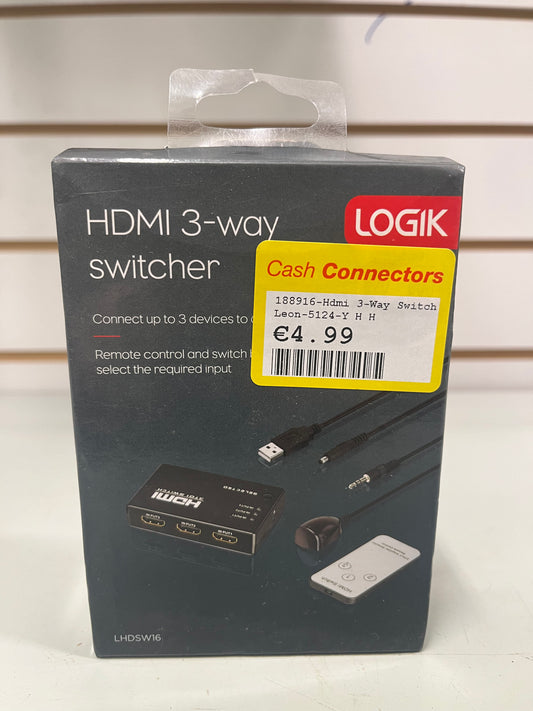 HDMI 3 Way Switcher