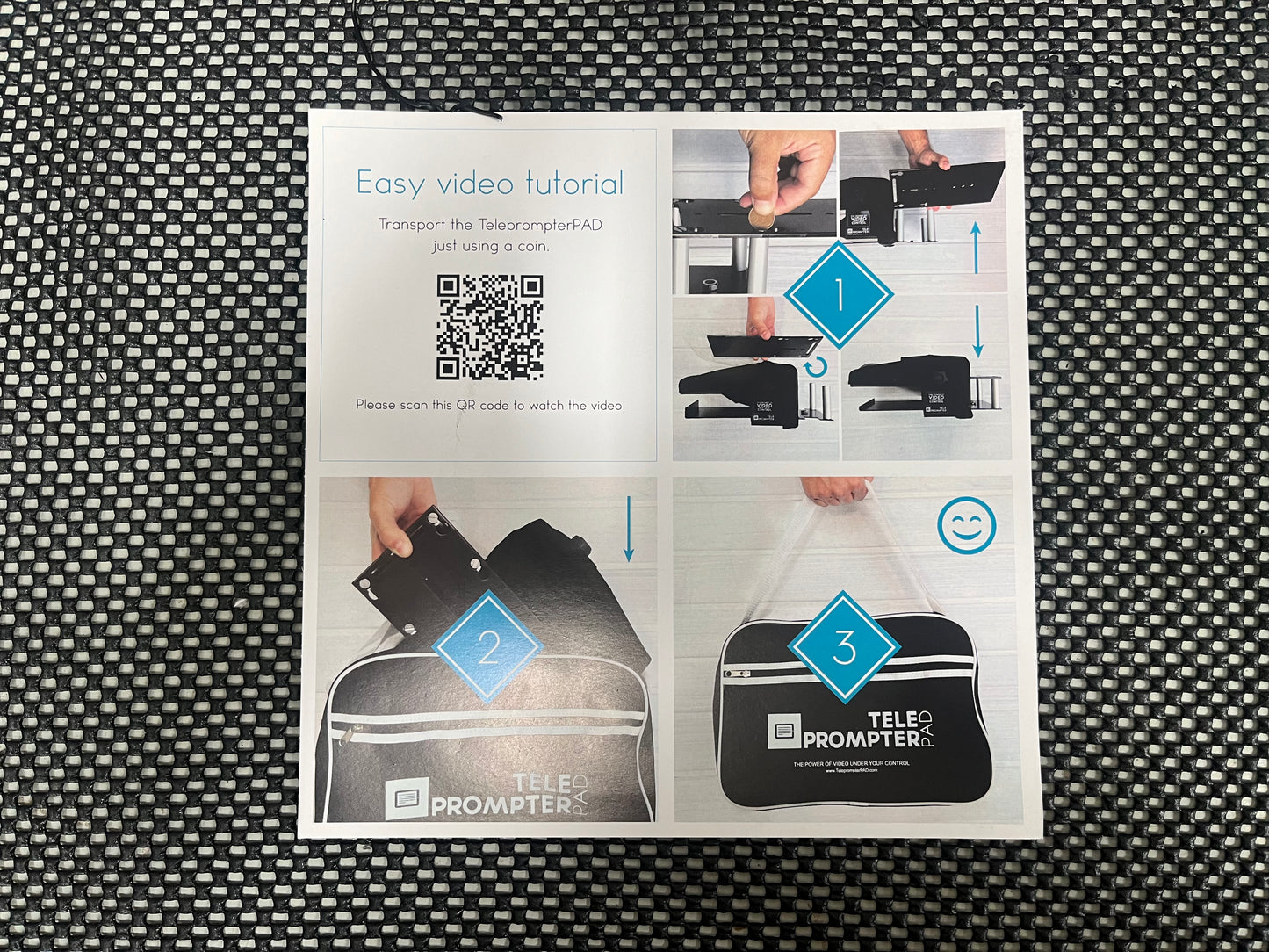 Teleprompter Pad w/ Remote Control