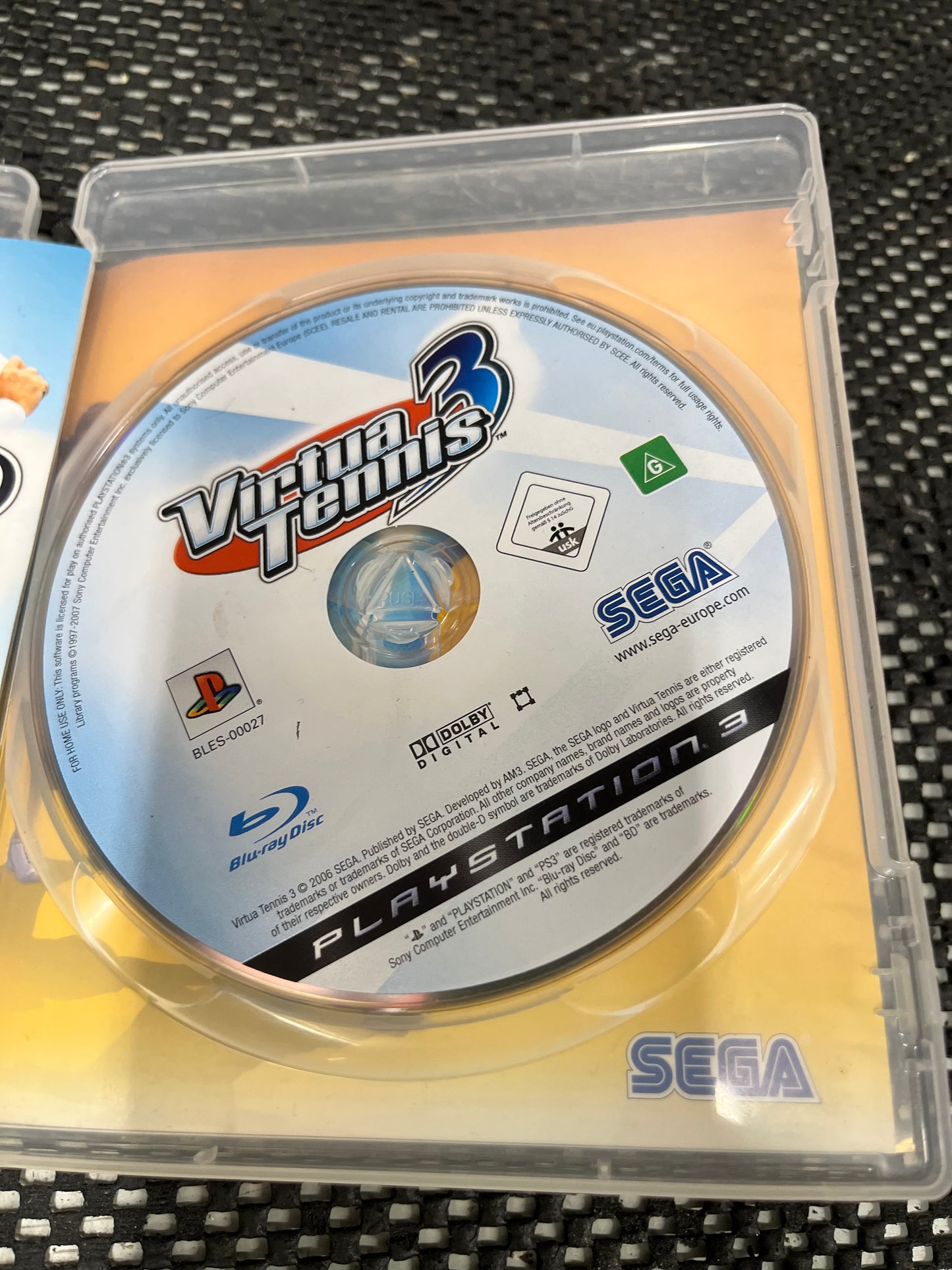Virtua Tennis 3 For Ps3