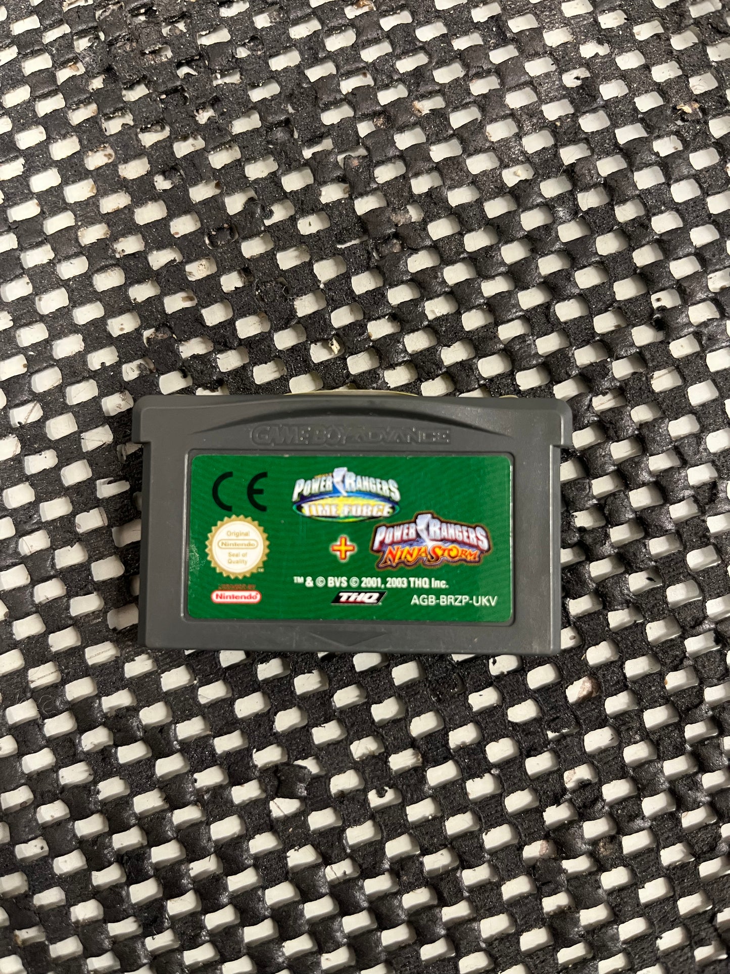 Power Rangers Time force and Ninja Storm for Gameboy Advance