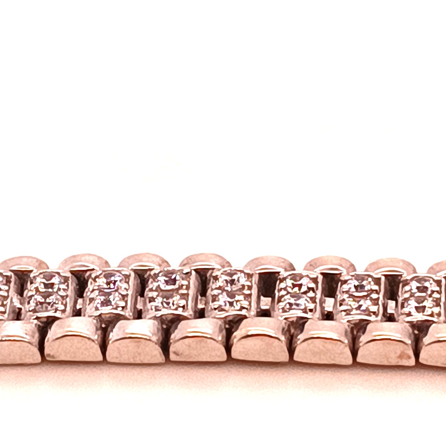 Tennis Bracelet, 9k White Gold & Zirconias