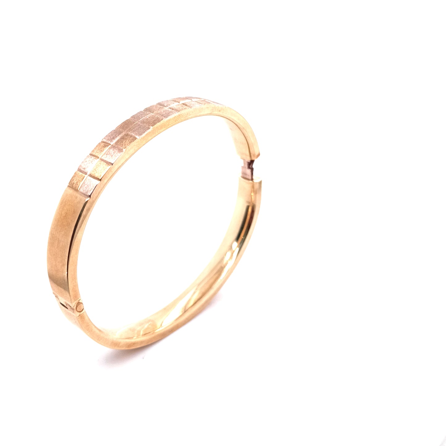 2 Tone , 9k Yellow Gold Bracelet