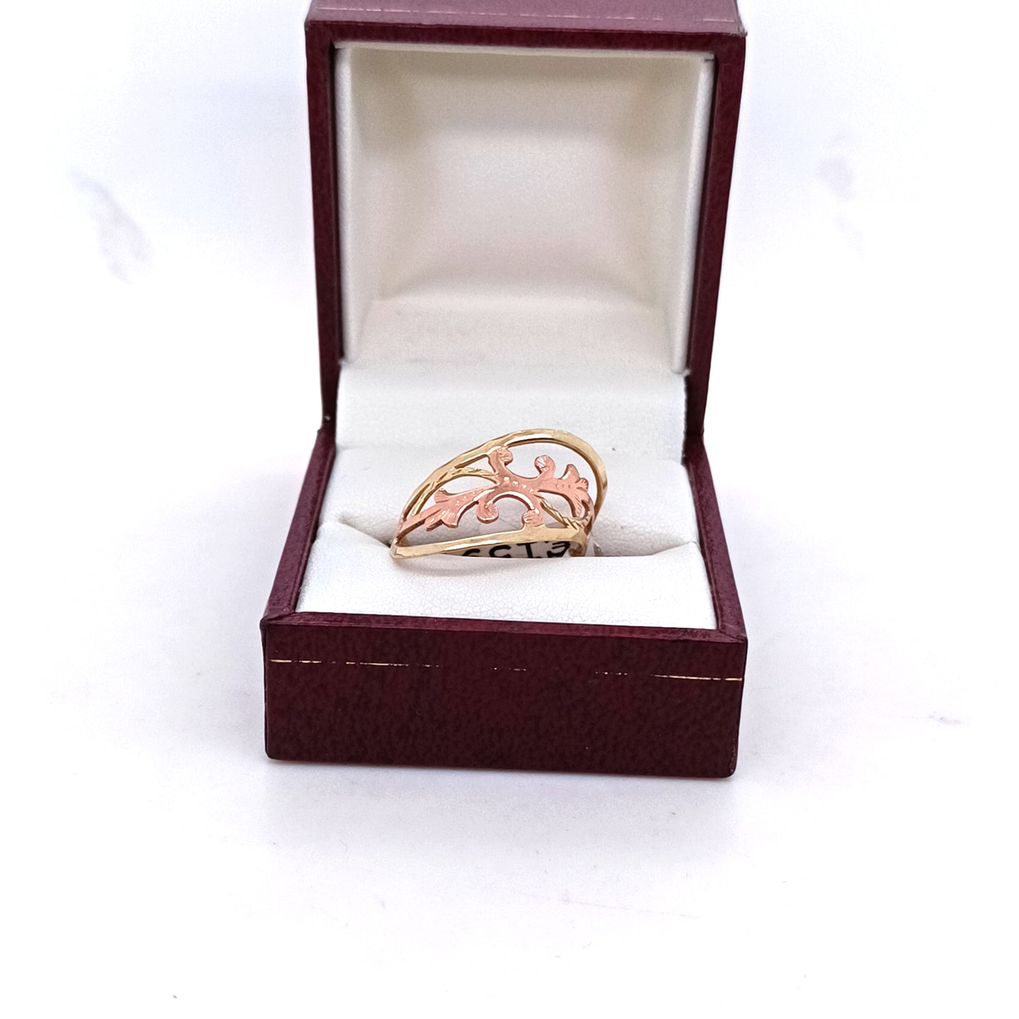 Vintage Welsh Ring , 14k Yellow & Rose Gold