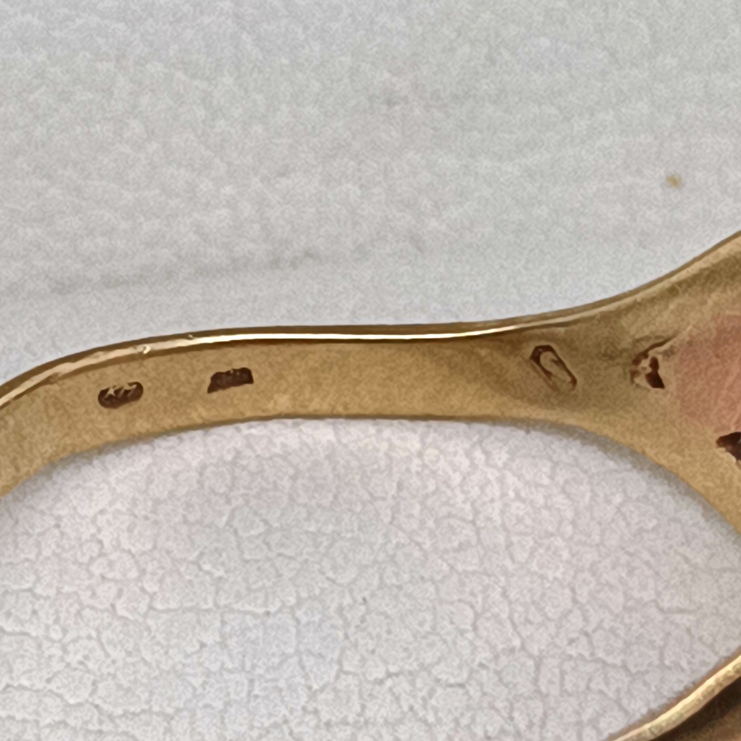 Vintage Welsh Ring , 14k Yellow & Rose Gold