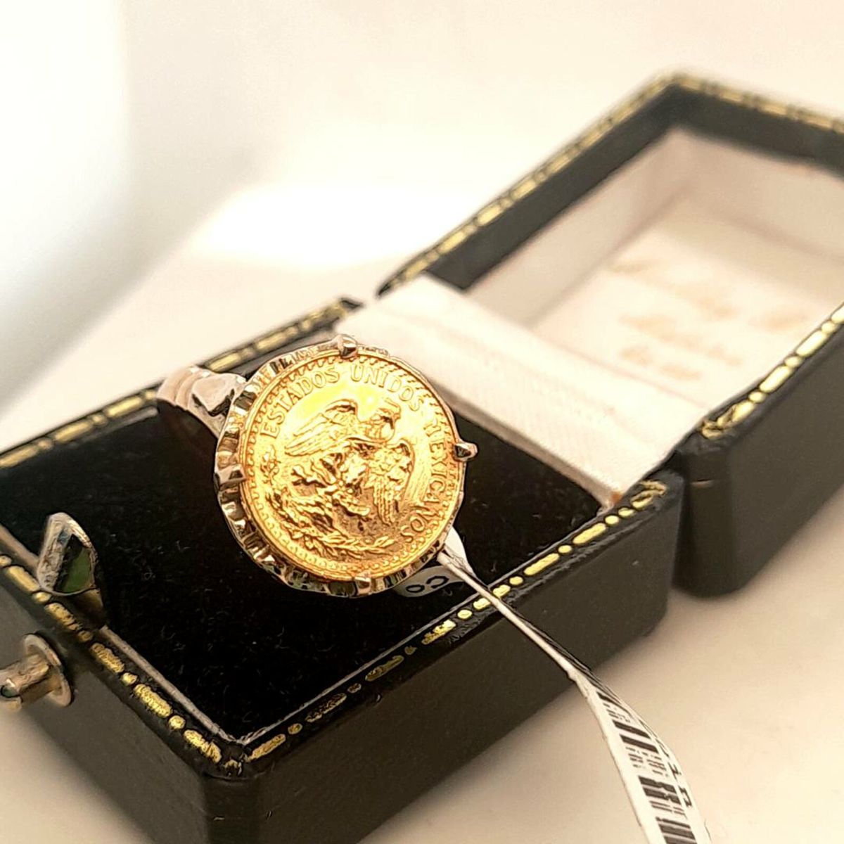 Dos Pesos, Estados Unidos Mexicanos Gold Ring