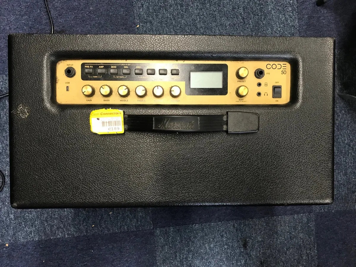 Marshall code 50 multi effects amp