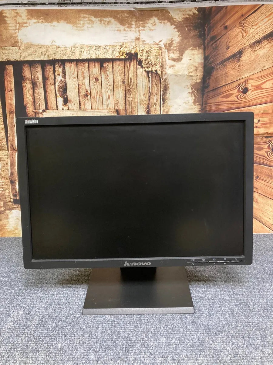 19” Lenovo monitor.