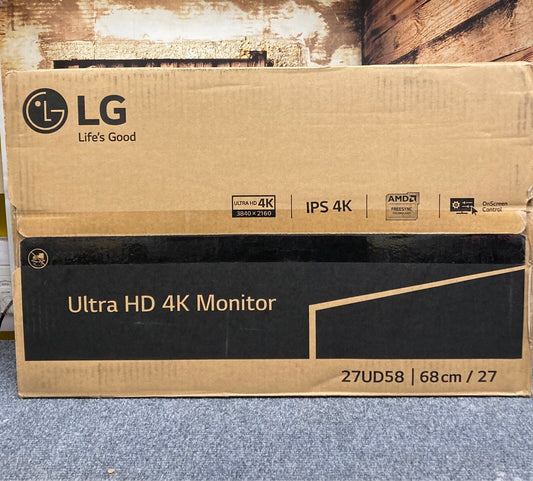 27” LG Ultra HD 4K Monitor