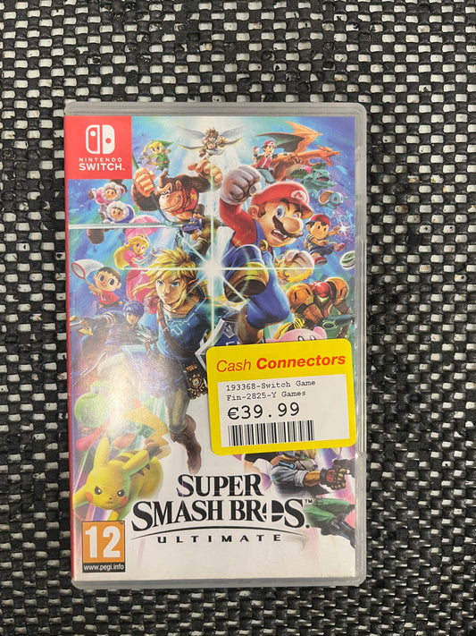 Super Smash Bros Ultimate Switch