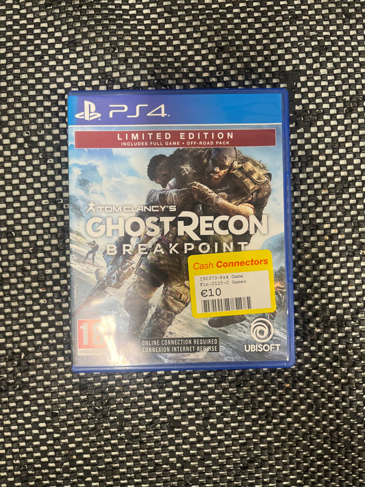 Ghost Recon Breakpoint PS4