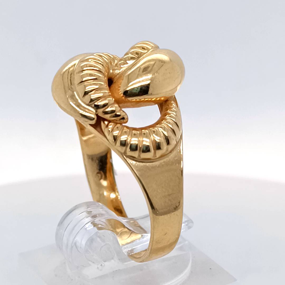 Knot 18 k Yellow Gold Ring