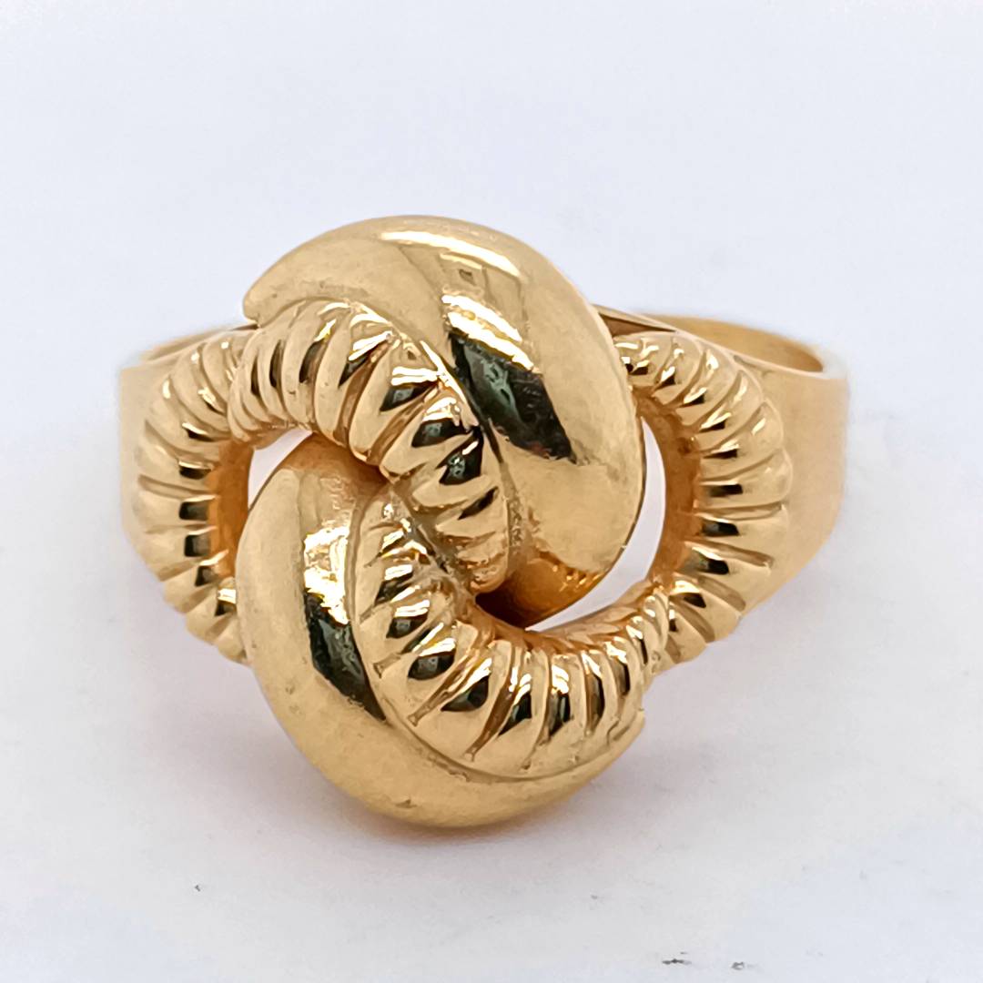 Knot 18 k Yellow Gold Ring