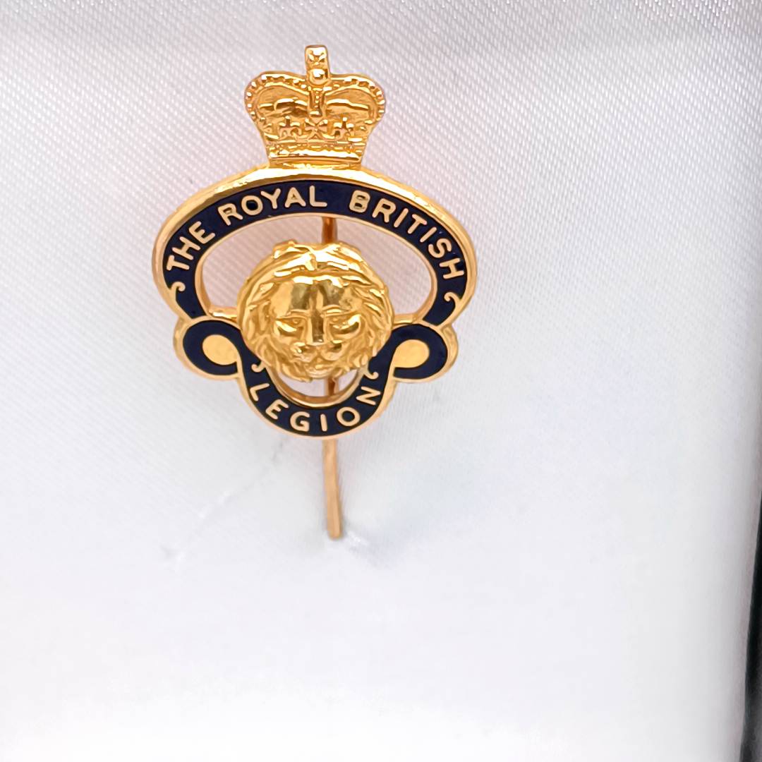 The Royal British Legion, 9k Gold Pin