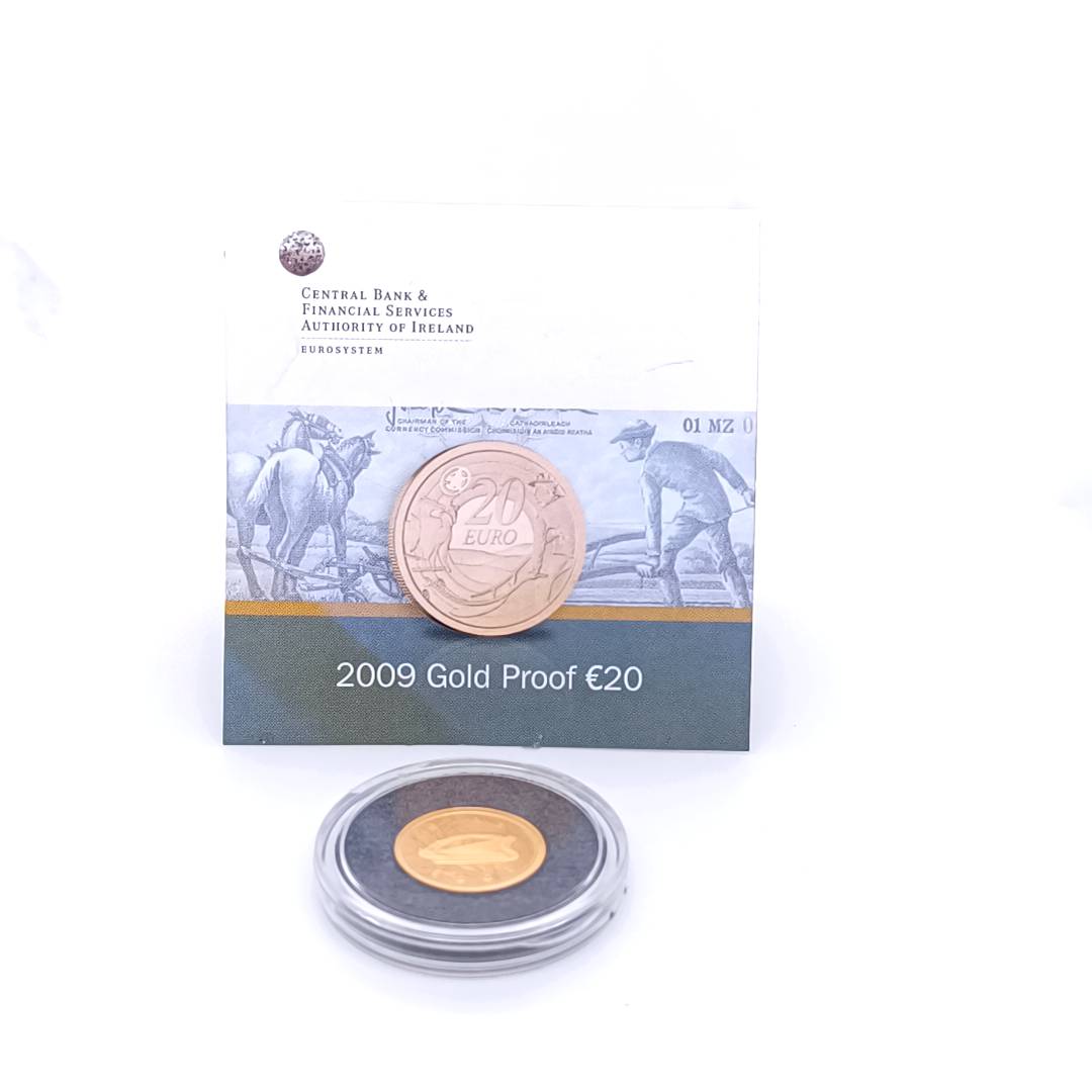 20 € Gold Proof Coin , 1g Fine Gold