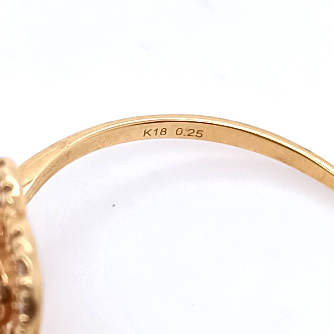 Daisy Ruby and Diamonds Ring  , 18 k Gold