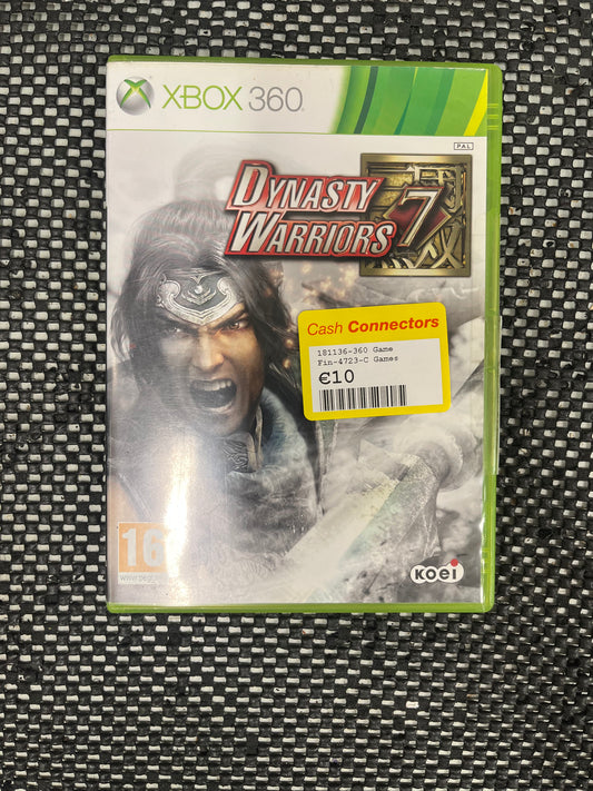 Dynasty Warriors 7 Xbox 360