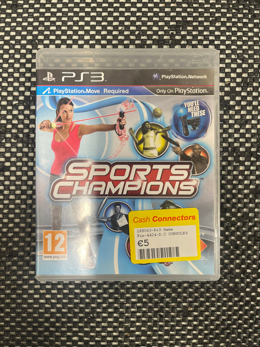 Sport Champions PS3
