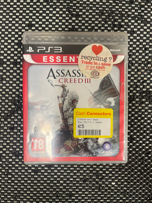 Assassin’s Creed III PS3