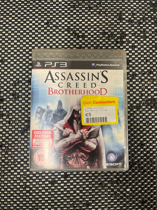 Assassins Creed Brotherhood PS3