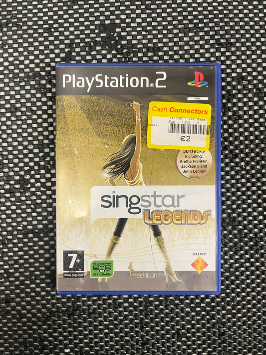 Singstar Legends PS2