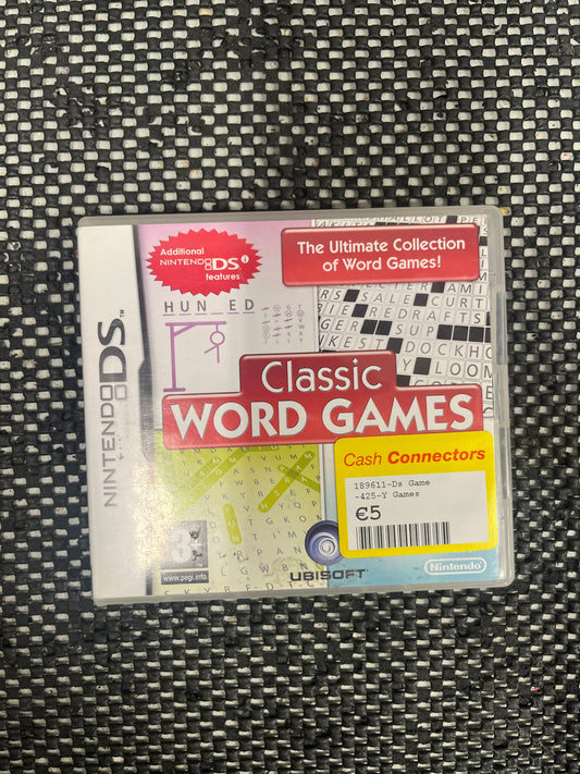 Classic Word Games DS