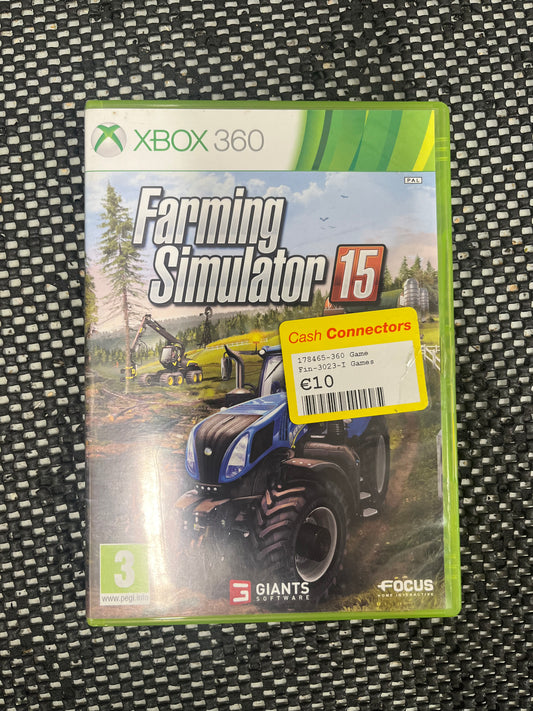 Farming Simulator 15 Xbox 360